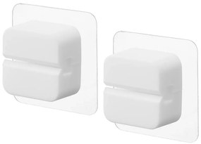 Supporto multifunzione in silicone bianco in set da 2 Film Hook - YAMAZAKI