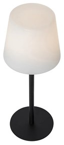 Set di 2 lampade da tavolo ricaricabili nere 40 cm IP54 - Jude