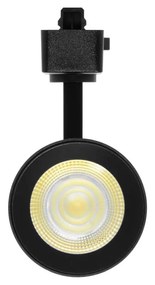 Faro LED 30W Monofase Nero CRI92 CCT Bianco Variabile 38° Bridgelux LED Colore Bianco Variabile CCT