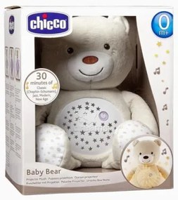 Chicco - Proiettore con melodia BABY BEAR 3xAAA beige
