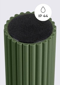 Plafoniera verde con paralume in vetro ø 12 cm Orbital – Sollux