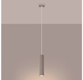 Brilagi - Lampadario a sospensione con filo CRESTO 1xGU10/10W/230V taupe