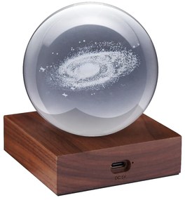 Decorazione luminosa marrone scuro con ricarica USB Amber – Gingko