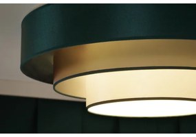 Duolla - Plafoniera LED LUNETA LED/26W/230V diametro 60 cm 4000K verde/oro