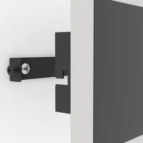 Eglo 901189 - Applique a LED TALAMELLO LED/12W/230V 3000K 12x23 cm nero