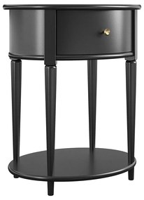 Comodino nero Aurora - Støraa