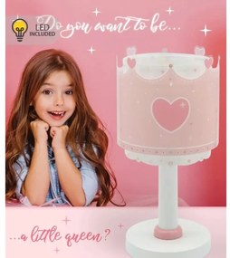 Dalber 61101N - Lampada LED per bambini LITTLE QUEEN 1xG4/4W/230V rosa
