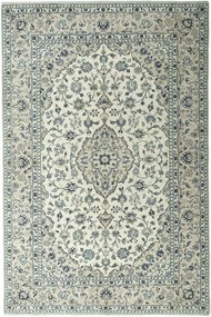 Kashan Tappeto 200x290 Beige (Iran) Annodato A Mano
