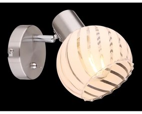 Globo 54025-1 - Luce Spot da parete WILLY 1xE27/40W/230V