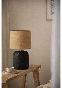 Markslöjd 108684 - Lampada da tavolo MONTAGNA 1xE14/40W/230V 45 cm beige/nero