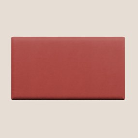 Testata pannello a muro piccola di varie dimensioni in microfibra smacchiabile T11 rosso