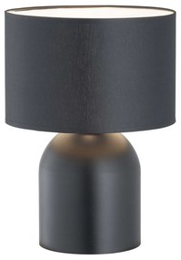 Lampada ASPEN LN1 BLACK E27 da Tavolo Scrivania e Comodino