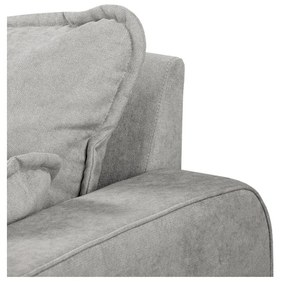 Divano angolare grigio chiaro (angolo sinistro) Beata - Ropez