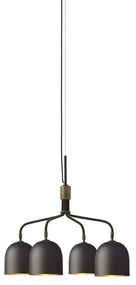 Howard 4 Lampadario Short Gunmetal - GUBI