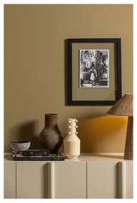 Cassettiera bassa modulare crema in legno di pino 200x85 cm Basu - WOOOD