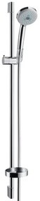 Doccetta con flessibile doccia e barra di scorrimento HANSGROHE Croma in abs cromo anticalcare 3 getti