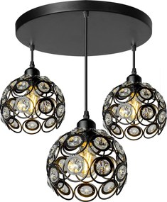 LAMPADA PENSILE PALLA CRISTALLO APP209-3CPR