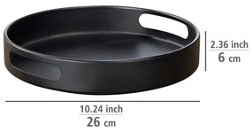 WENKO 55098100 - Vassoio BLACK OUTDOOR KITCHEN 26x6 cm nero