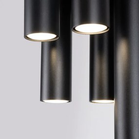 Sollux SL.1467 - Faretto LAGOS 5xGU10/10W/230V nero