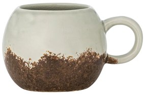 Tazza marrone e color crema in gres 410 ml Paula – Bloomingville