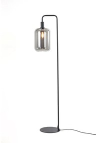 Lampada da terra nera (altezza 155 cm) Lekar - Light &amp; Living