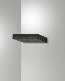 Guia applique nera l.16,9cm a led 3000k - 18w - 2546 lm ip20