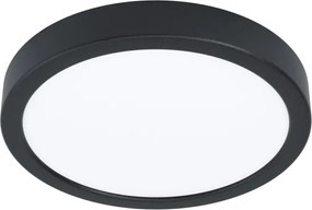 Eglo 901298-LED Plafoniera FUEVA LED/11,5W/230V 2700/4000/6500K Ø21,1 cm nero