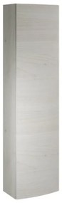 Colonna per mobile bagno Armonia 1 anta P 16 x L 33 x H 140 cm rovere nordico laccato legno