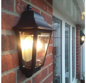 Elstead DECO-LANE7-BLACK -Applique da esterno DECO LANE 1xE27/60W/230V IP44