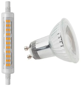 Lampadine LED Set 1x GU10 (380lm) & 1x R7s (1250lm)