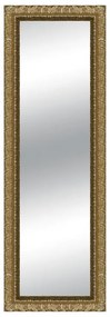 Specchio rettangolare in legno oro 68 x 168 cm