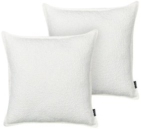 Set di 2 cuscini bianco crema SENECIA Beliani
