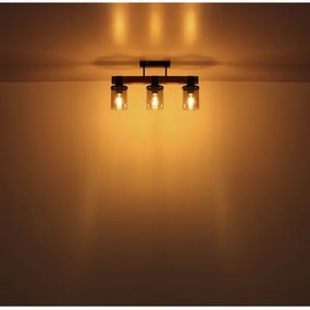 Globo 15555-3D - Lampadario a plafone LILA 3xE27/60W/230V