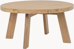 Tavolino rotondo outdoor in legno di teak Bolivar