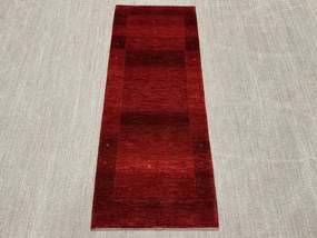 Loribaft Tappeto persiano 80x210 Rosso (Iran) Annodato A Mano