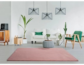 Tappeto rosa , 120 x 180 cm Fox Liso - Universal