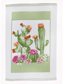 Strofinaccio da cucina Cactus 50x70 cm