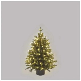 Catena luminosa LED natalizia 80xLED/230V/8 funzioni 13m IP44 bianco caldo