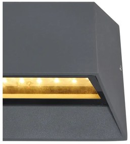 Globo 34175 - Applique a LED da esterno HONNA LED/7W/230V IP54 antracite