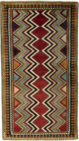 Gabbeh Tappeto persiano 110 x 200 Rosso (Iran) Annodato A Mano