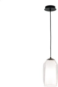 Lampada sospensione D15 cm - vetro soffiato Trasparente BONNIE MOD3