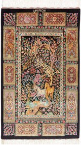 Ghom Tappeto 100x60 (Iran) Annodato A Mano