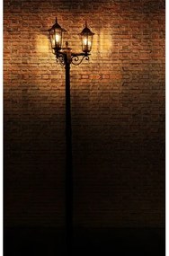 Lampada da esterno 3xE27/20W/230V IP43 2,58 m nero