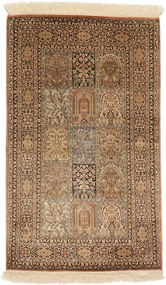 Cashmere Silk Tappeto orientale 80x120 (Indian) Annodato A Mano
