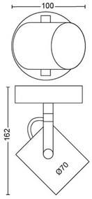 Philips - Faretto LED SCENE SWITCH BYRE LED/4,3W/230V 2200/2500/2700K