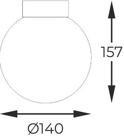 Zuma Line C0574-01D-F7AA - Plafoniera ARCTURUS 1xG9/4W/230V oro
