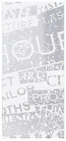 Anta per porta scorrevole Vogue in cristallo L 86 x H 215 cm reversibile
