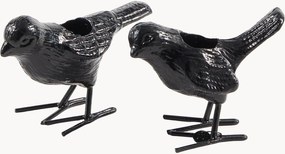 Set di 2 portacandele Flock of Birds