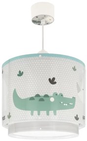 Dalber 60622 - Lampadario per bambini RHICO AND CROCO 1xE27/15W/230V