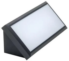 Applique e-sealed - isyluce mm 265x98x99 led 12w 3000k ip65 antracite